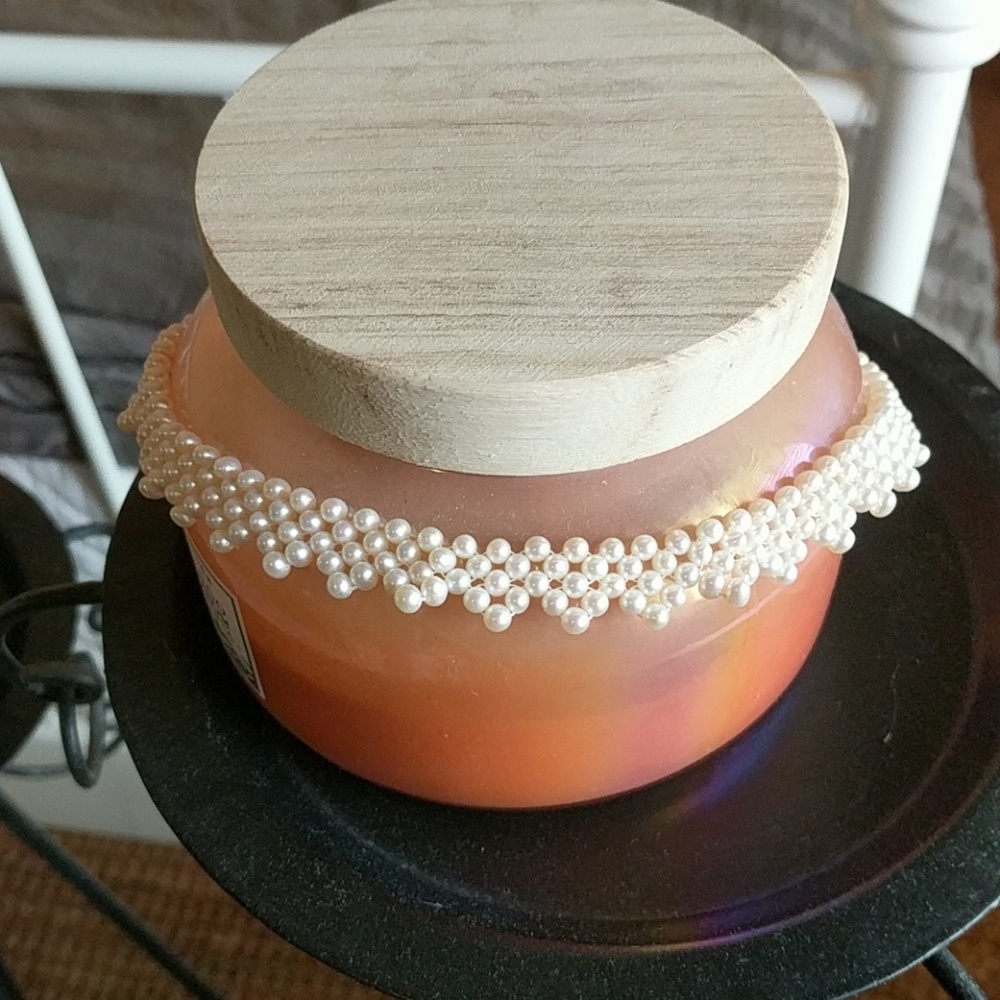 Authentic Pearl necklace 14k gold closure